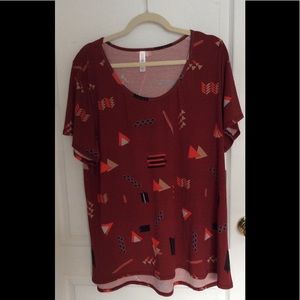LulaRoe Classic T 3XL (2284) Ship In The USA Only